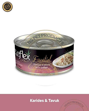 Reflex Plus Essential Kedi Karides&Tavuk 70gr 