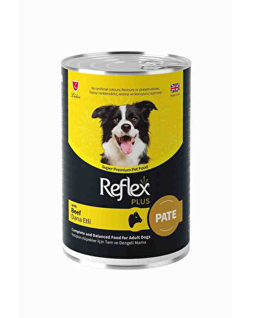  Reflex Plus Jöle İçinde Et Parçacıklı Dana Etli Yetişkin Köpek Maması 400gr
