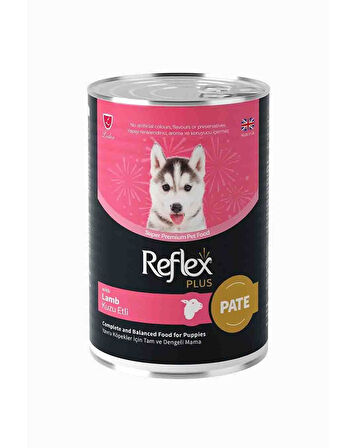 Reflex Plus Pate Kuzu Etli Yavru Köpek Maması 395gr