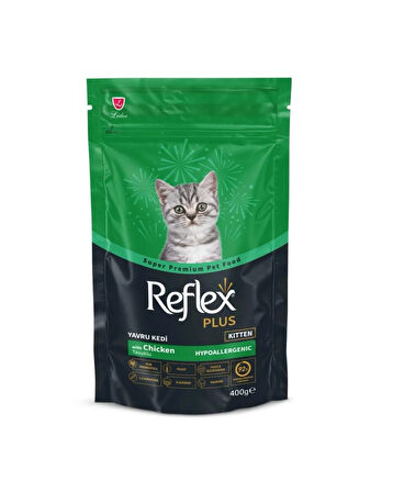 Reflex Plus Kitten Hypoallergenic Tavuklu Yavru Kedi Maması 400gr