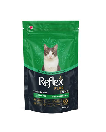 Reflex Plus Hypoallergenic Tavuklu Yetişkin Kedi Maması 400gr
