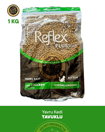 Reflex Plus Kitten Tavuklu Yavru Kedi Maması 1kg 
