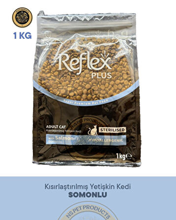 Reflex Plus Somonlu Kısırlaştırılmış Yetişkin Kedi Maması 1kg