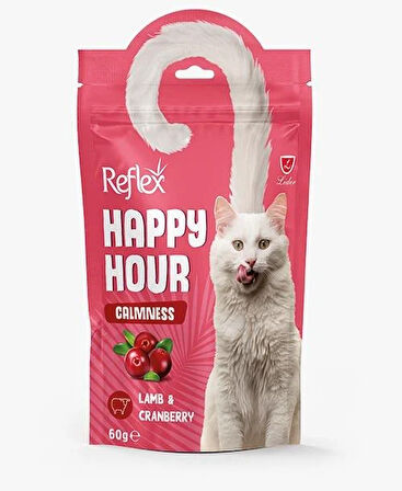 Reflex Happy Hour Calmness Kuzu Eti & Kızılcık Sakinleşmeyi Destekleyici 3lü Fırsat 3x60gr