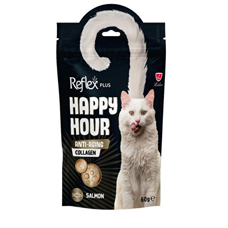 Reflex Happy Hour Anti-Aging Collagen Kedi Ödül Maması 3lü Fırsat 3x60gr