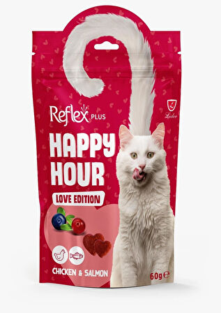 Reflex Happy Hour Love Edition Kedi Ödül Maması 3lü Fırsat 3x60gr