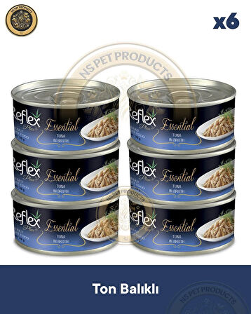 Reflex Plus Essential Kedi Atlantik Ton Balık 6X70gr