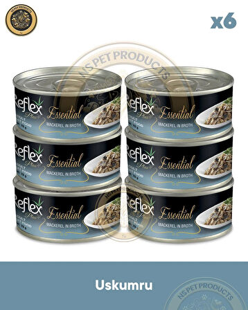 Reflex Plus Essential Kedi Uskumru 6X70gr