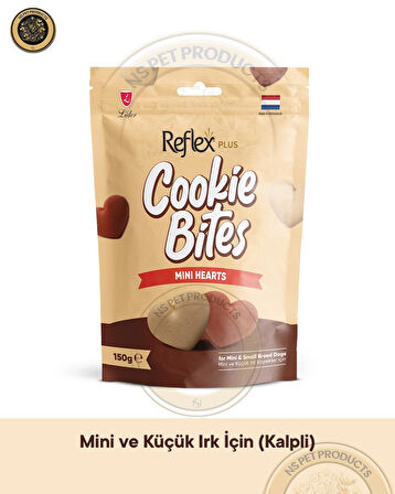 Reflex Cookie Bites Mini Hearts 150gr Köpek Ödül Maması