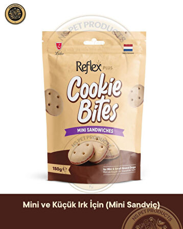 Reflex Cookie Bites Mini Sandwiches 3X150gr Köpek Ödül Maması 3lü Paket