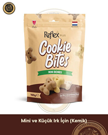 Reflex Cookie Bites Mini Bones 3X150gr Köpek Ödül Maması 3lü Paket