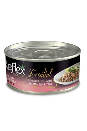Reflex Plus Essential Yavru Avantaj Seti Ton Balıklı Somonlu ve Tavuklu – 12 × 70 g