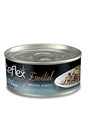 Reflex Plus Essential Süper Paket Uskumrulu Kedi Konservesi – 24x70gr