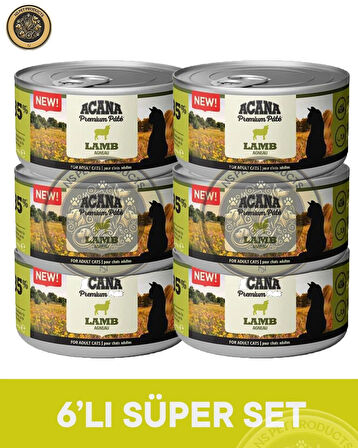 Acana Lamb Cat Canned 6x85 gr