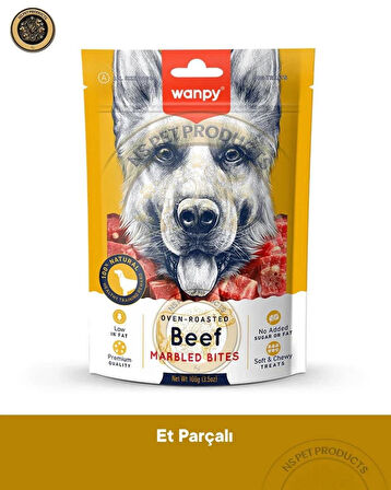 Wanpy Marbled Köpek Ödül Et Parçaları 3x100 gram
