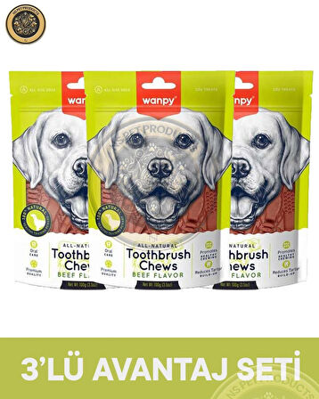 Wanpy Dental Köpek Ödülü 3x100 gr