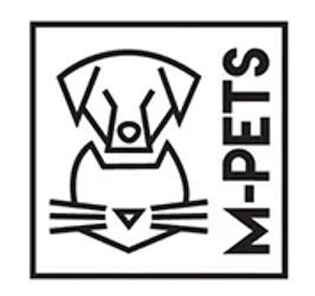 M-Pets Duet Sılıcone Mat Mama Kabı Siyah 2X400 ml
