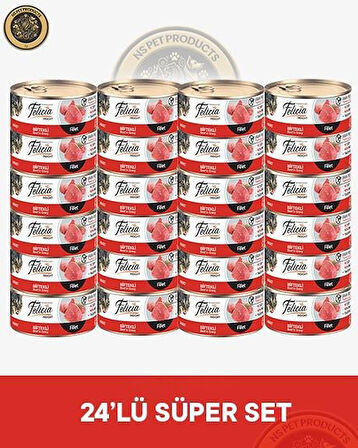 Felicia Biftekli Fileto Yetişkin Kedi Konservesi 24x85gr