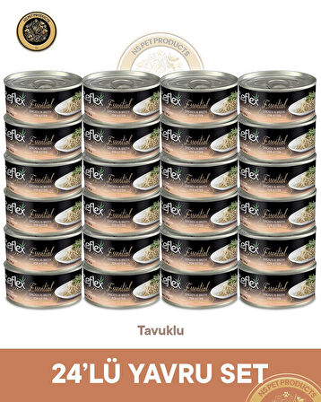 Reflex Plus Essential Yavru Kedi Tavuklu - 24x70gr