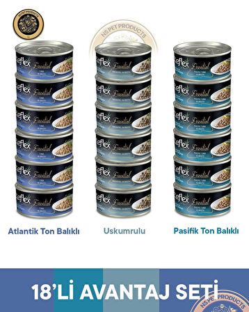Reflex Plus Essential Karışık Avantajlı Set - 18x70 gr