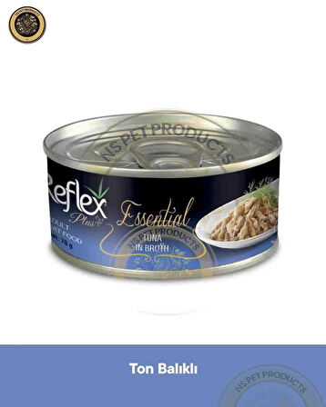 Reflex Plus Essential Kedi Jöle-Ton-Karides ve Ton Balıklı - 6x70gr