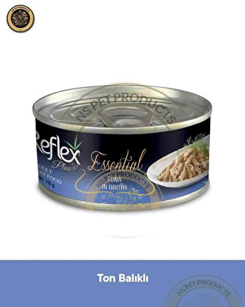 Reflex Plus Essential Kedi Jöle-Ton-Karides ve Ton Balıklı - 12x70gr
