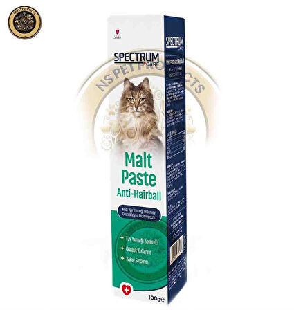 Spectrum Care Anti-Hairball Kedi Malt Macunu 3x100 gr