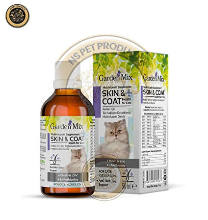 Garden Mix Kedi Tüy Sağlığı Damlası 3x50 Ml