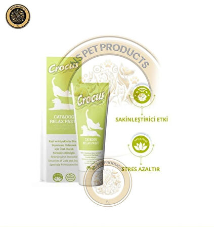 Crocus Kedi Köpek Relax Macun 3x100 Gram