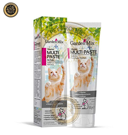 Garden Mix Kedi Multivitamin Macun 3x100 Gram