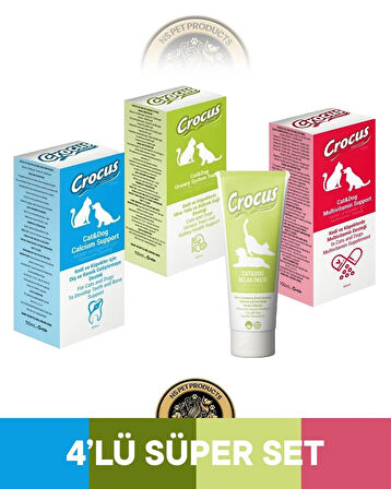 Crocus Dörtlü Süper Set