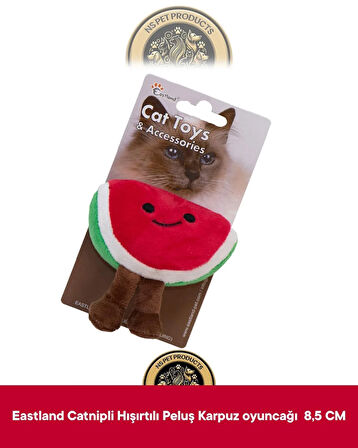 Eastland Catnipli Hışırtılı Peluş Karpuz Oyuncak 8,5 CM