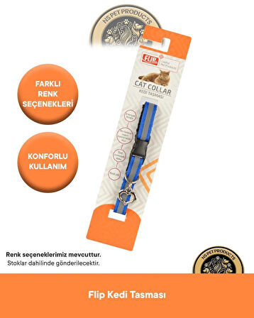 Flip Reflektörlü Kedi Tasması