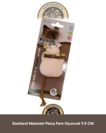 Eastland Matatabive Catnipli Peluş Fare ve Şekerli-Matatabili Peluş Fare Oyuncak 2'li Set