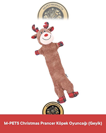 M-Pets Terra Eco Lulu Puppy (Tavşan)-Christmas Prancer (Geyik) Köpek Oyuncağı 2'li Set
