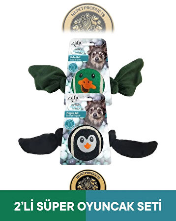 Meta Ball Ördek-Penguen Oyuncak 2'li Set