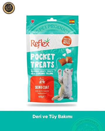 Reflex Pocket Treats 10'lu Kedi Ödül Maması Seti 10x70gr