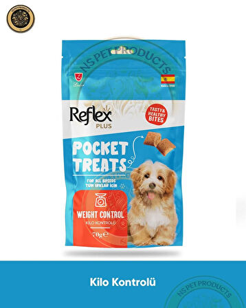 Reflex Pocket Treats 6'lı Köpek Ödül Maması Fırsat Set 6x70gr