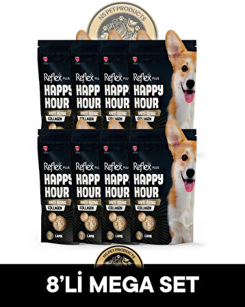 Reflex Plus Happy Hour 8'li Köpek Maması Mega Set 5 / 8x60gr