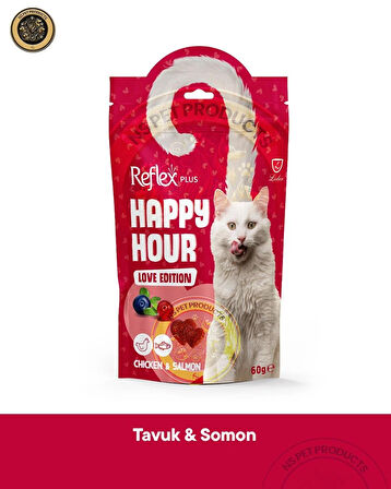 Reflex Plus Happy Hour 8'li Kedi Maması Mega Set 8x60gr