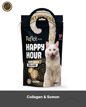 Reflex Plus Happy Hour 6'li Kedi Maması Süper Set 6x60gr