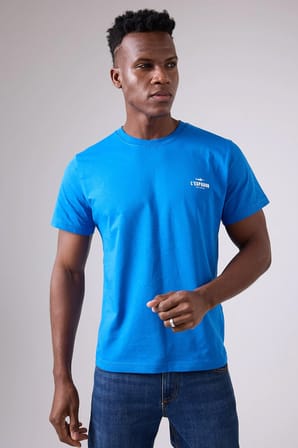 MARINE TEE™ Deniz Temalı Ribana Bisiklet Yaka Pamuk T-Shirt