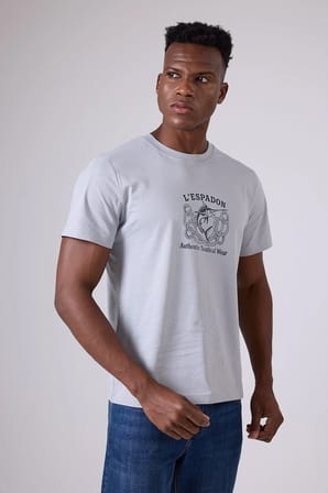 MARINE TEE™ Deniz Temalı Ribana Bisiklet Yaka Pamuk T-Shirt