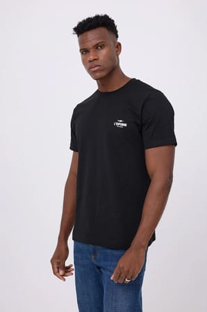 MARINE TEE™ Deniz Temalı Ribana Bisiklet Yaka Pamuk T-Shirt