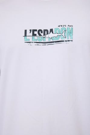 MARINE TEE™ Deniz Temalı Ribana Bisiklet Yaka Pamuk T-Shirt