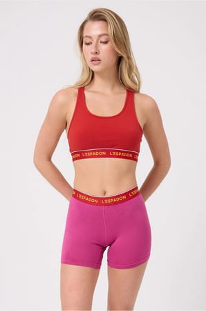RACER CROP TOP™ Racer Back Crop Top-3'li Avantaj Paketi