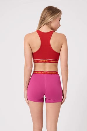 RACER CROP TOP™ Racer Back Crop Top-3'li Avantaj Paketi