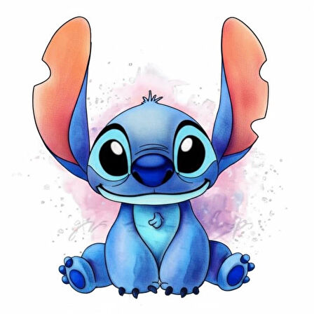 Maki Home Kız Çocuk Lilo Sticth II Baskılı Siyah Tshirt 5 6 7 8 9 10 11 12 13 14 yaş