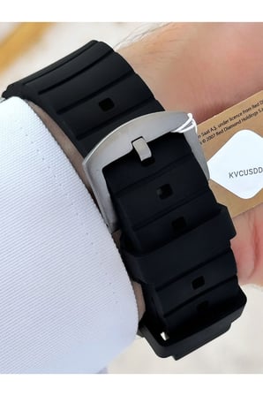 Fonksiyonları Aktif 5 Atm Su Geçirmez Silikon Kordon Erkek Kol Saati