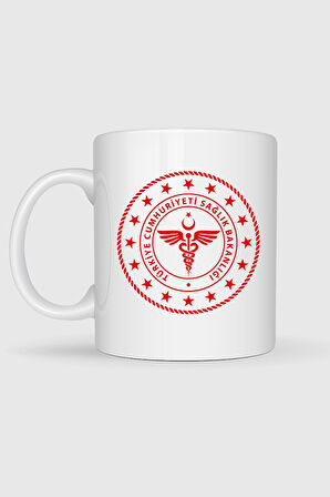  Türkiye Cumhuriyeti Sağlık Bakanlığı Tasarımlı Kupa Bardak